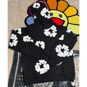 Denim Tears Men's Hoodie Black\White